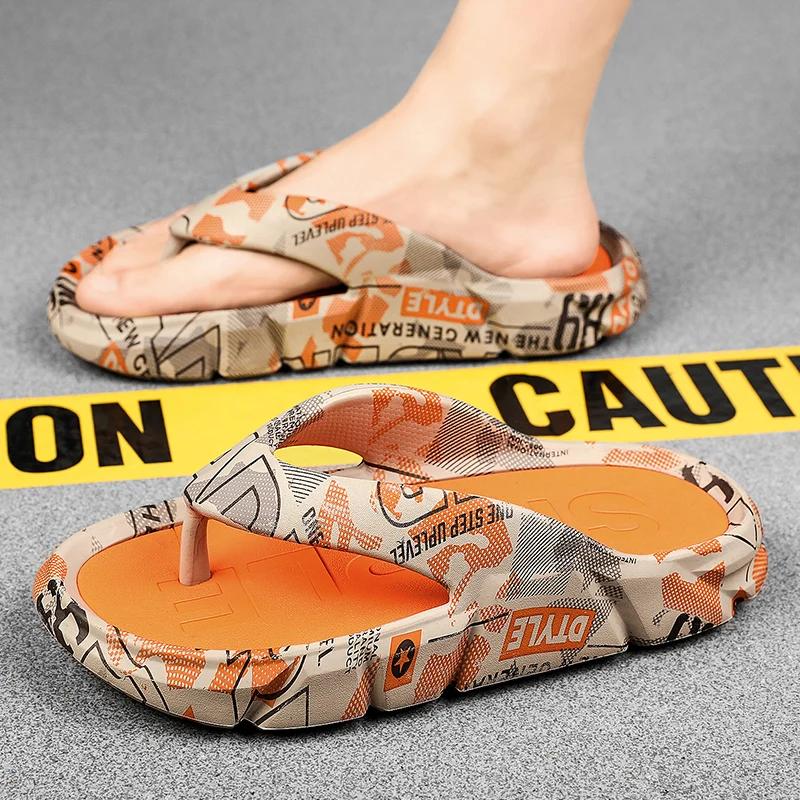 

Літні чоловічі шльопанці, що добре продаються, зручні з м якою підошвою, зносостійкі, модні, нековзні, масажні, великого розміру 40 синій