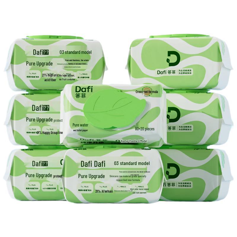 

Dafei Влажные салфетки для унитаза, смываемые в чистую воду