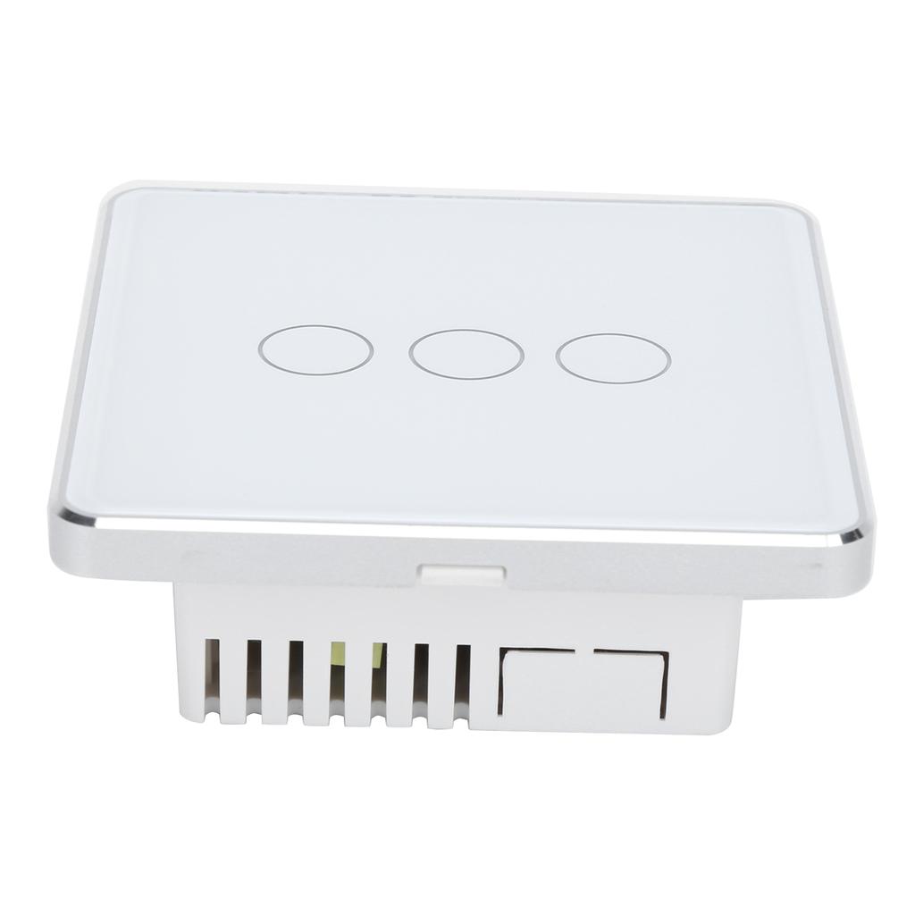 Intelligent Touch Light Switch 86 Type Wireless for ZigBee 2.4G Voice Control AC 100?250V