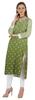 Bimba Printed  Designer  Kurta  For Womens Straight Kurti V-Neck Ethnic  Traditional  Wear - Cotton