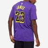 Nike LeBron Basketball Sports Short Sleeve T-Shirt Men Tops Purple AO0895-551