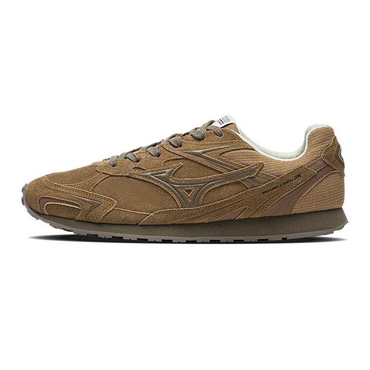 Mizuno LG 60S 2K Comfortable Versatile Training Low-Top Casual Shoes Unisex Sneaker Brown D1GH242102