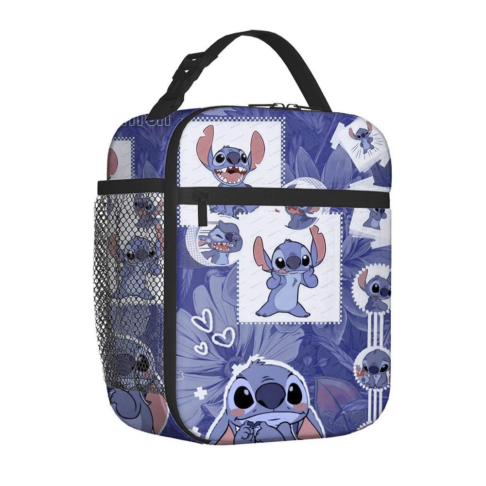 Qi Portable Lunch Bag Primary And Secondary School Students Full Printed Meal Bag Ice Bag Picnic Ice Bag