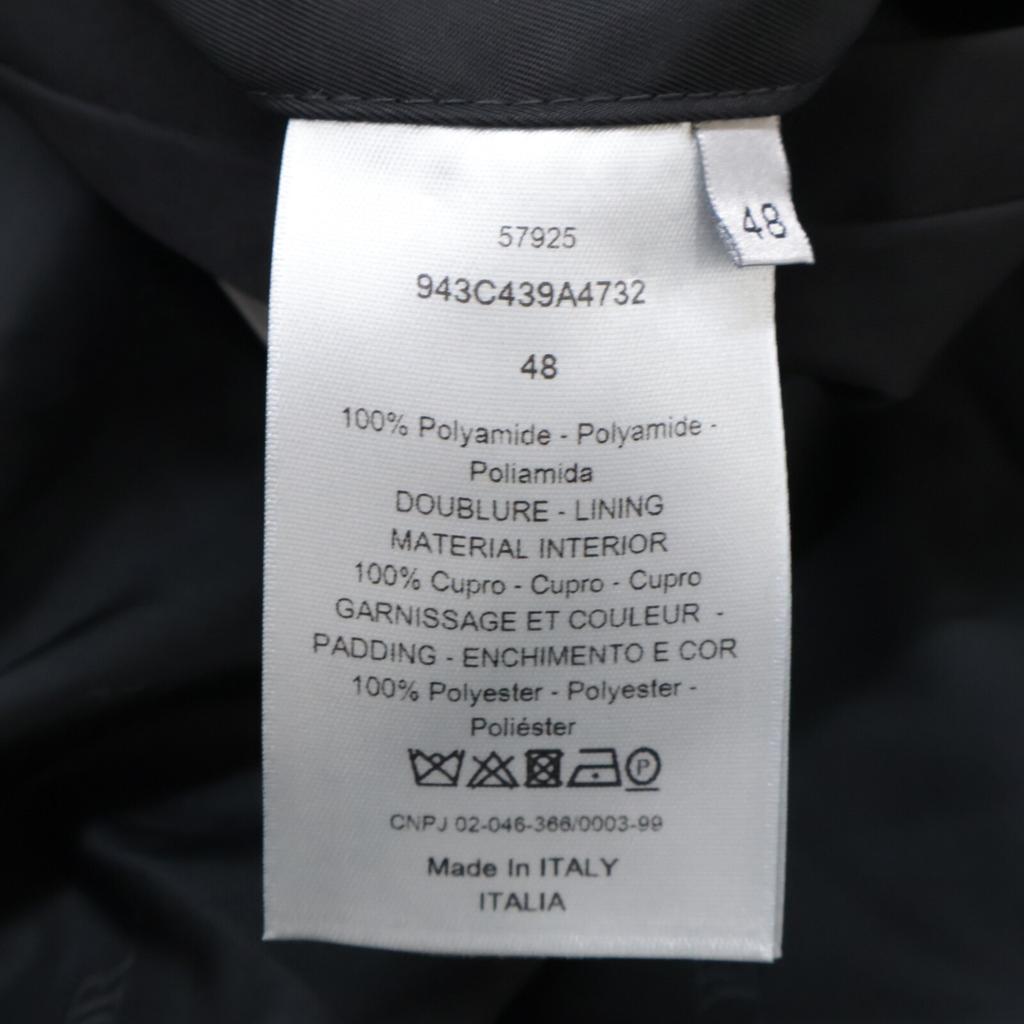 DIOR Excellent condition, genuine Japanese made 943C439A4732 Saddle Pocket Bomber Jacket 48 blackUsed