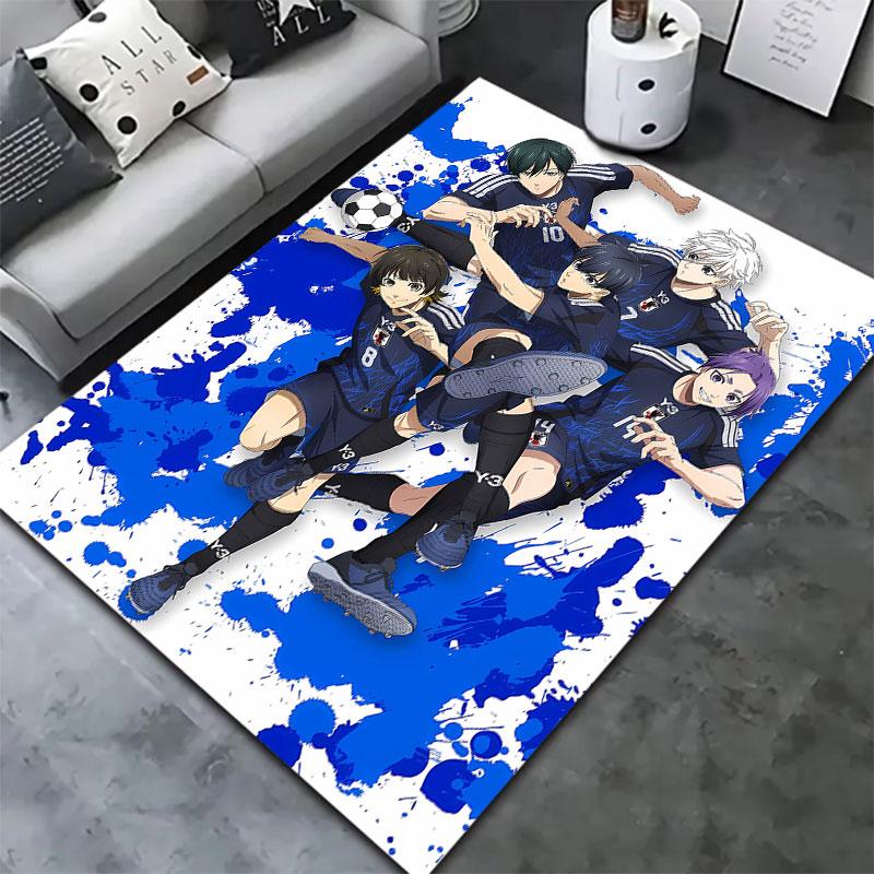 BLUE LOCK Carpet Rug for Living Room Bedroom Home Sofa Decoration,Kids play Non-slip Floor Mat