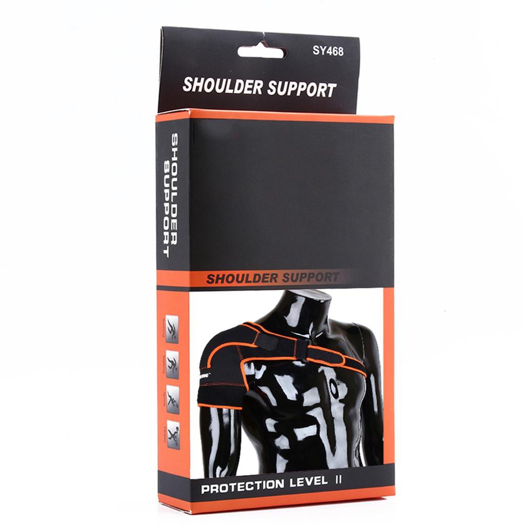 Adjustable Shoulder Support Brace Strap Joint Sport Gym Compression Bandage Wrap