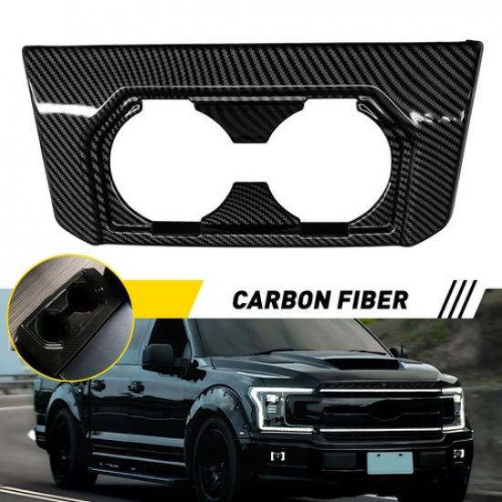Rear Water Cup Holder Panel Frame Cover Fit Ford F-150 2015 2016 2017-19 2020 ED