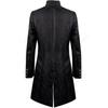Men Victoria Edwardian Steampunk Trench Coat Frock Outwear Vintage Prince Overcoat Medieval Renaissance Jacket Cosplay Costume