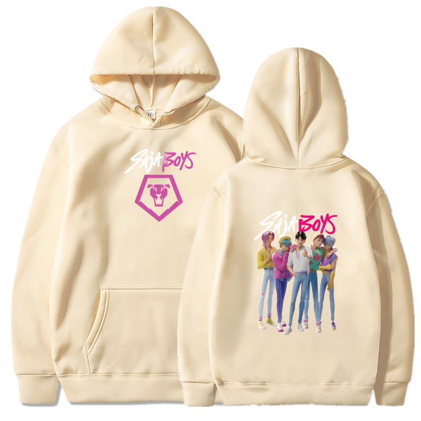 

2025 European & American Boys Autumn/Winter Fashion: Saja Fleece Hooded Sweatshirt 160 cm