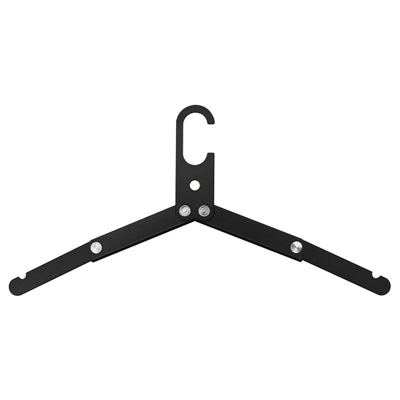 Multifunctional Aluminum Alloy Foldable Clothes Hanger For Outdoor Camping Home Travel