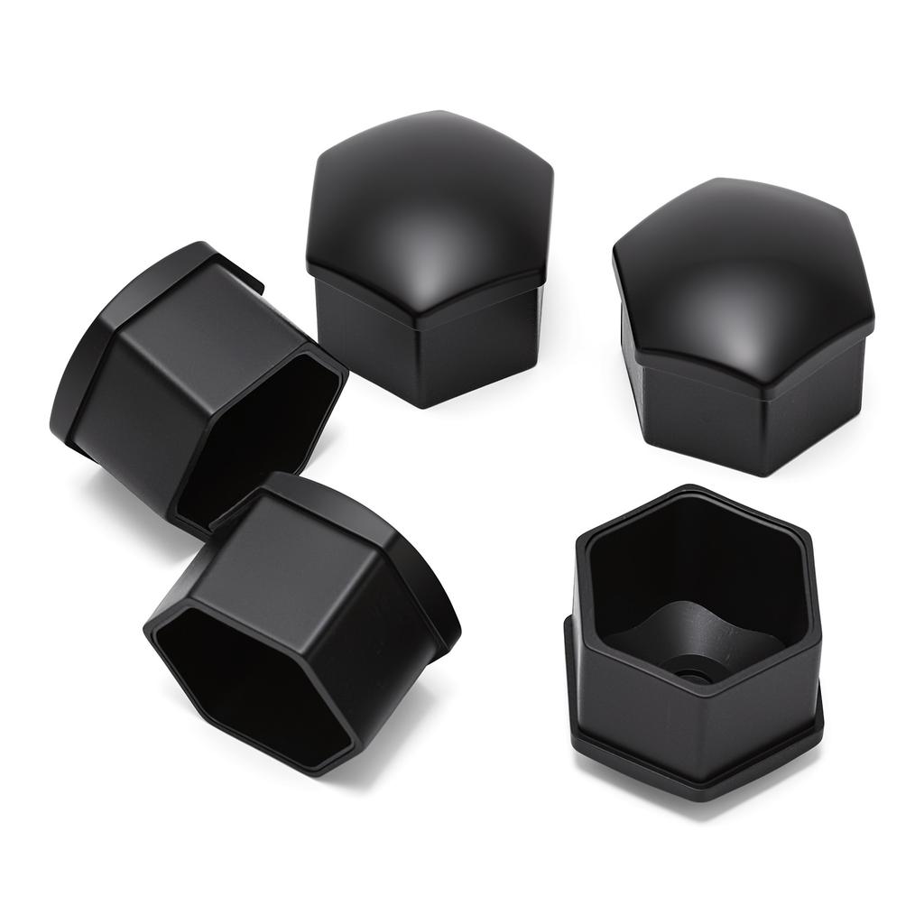 17mm/19mm/21mm Car Wheel Nut Caps 20Pcs Auto Hub Screw Cover BLACK BLUE RED Plastic Anti Dust Tyre Nut Bolt Exterior Decoration