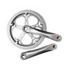 Chainring, Crank Arm, Single Crankset, Double Cover, Hollow Aluminum Alloy, Lightweight,