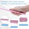 Soft Silicone Body Scrubber Back Brush Bath Shower Brush with Handle Exfoliating Back Scrub Skin Massager Body Care Bath Supplie