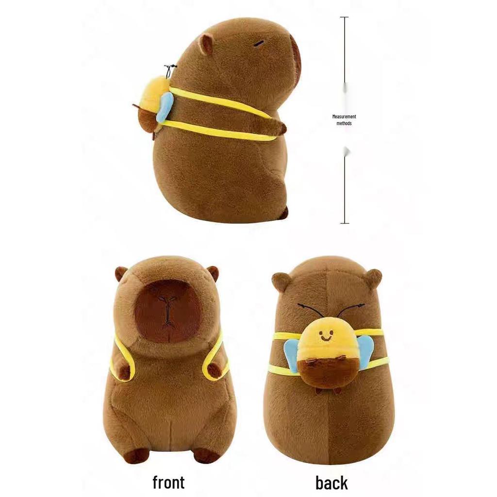 Capybara Plush Toy - Cute Gift for Girls & Claw Machine Prizes