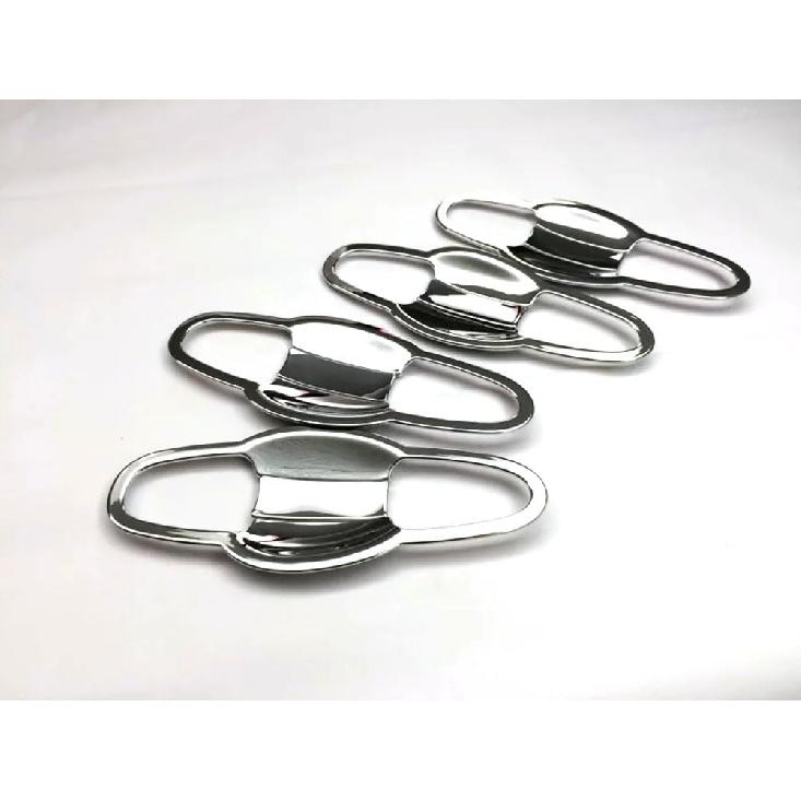 Car Accessories Fit for Toyota RAV4 2013-2018 Exterior Chrome ABS Door Bowl Handle Cover Trim 8PCS
