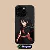 Akame Kurome Matte Surface Magsafe Mobile Phone Case for iPhone 17 16 15 14 13 12 11 Air Pro Max Plus Colorful Cover