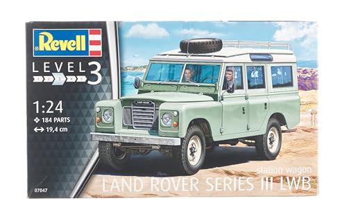 German Revell 1/24 Land Rover Series III Plastic Model 07047
