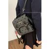 Schoolbag College style polka dot canvas backpack bag women's autumn 1011 new trendy Korean backpack versatile casual travel bag