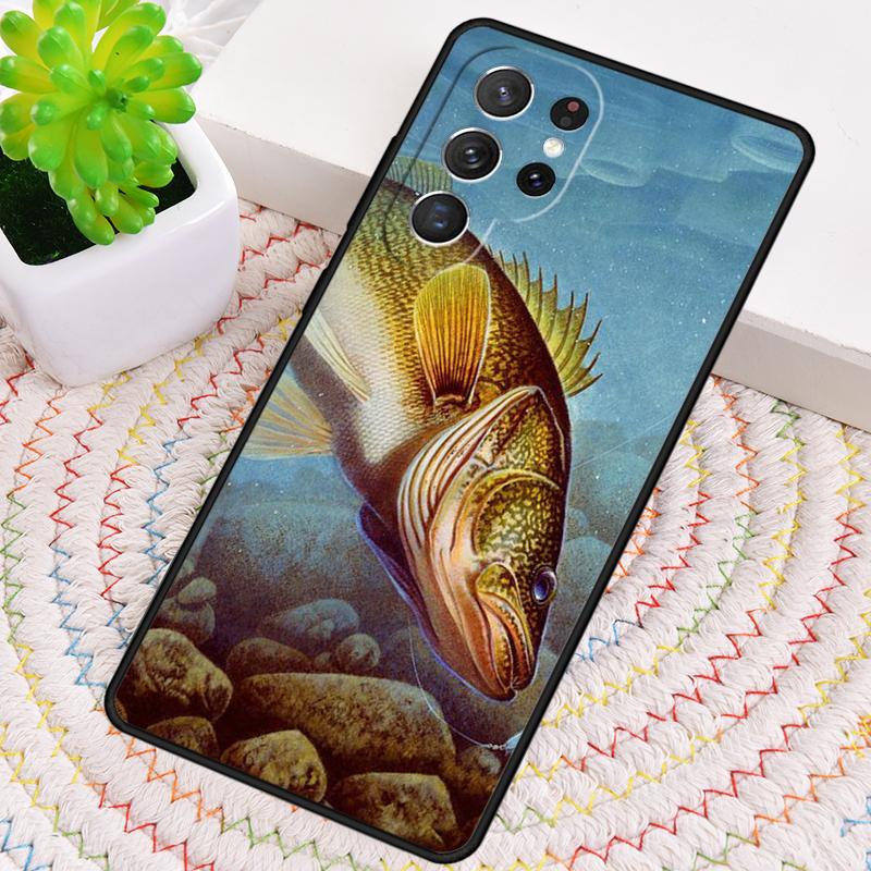 CARP FISH FISHING Phone Case for Samsung Galaxy note 10 pro S26 Ultra S23 S24 FE S25 S21 S22 PLUS shockproof Cove Galaxy S22 Ultra 5G