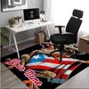 1PC Custom Name Frog Puerto Rican flag. Theme Floor Mat Ideal for Living Room, Game Rooms, Office, Bedroom,Floor Mat Playful Design