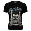 Men Shirt 3D Barber Custom Clothing O Neck Oversized Casual Short Sleeve Top Cool Punk Streetwear for Male Tees Summer T-Shirt
