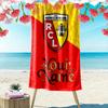Name Custom RC Lens Print Beach Towel, Large Soft Quick Dry Towel for Beach Camping Swimming