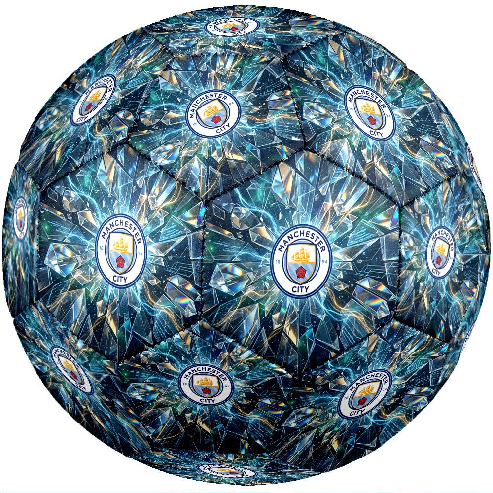 Pallone da calcio tema Manchester City Taglia 5 Pallone da calcio Tocco Morbido Pallone da calcio professionale per allenamento per sport all'aperto