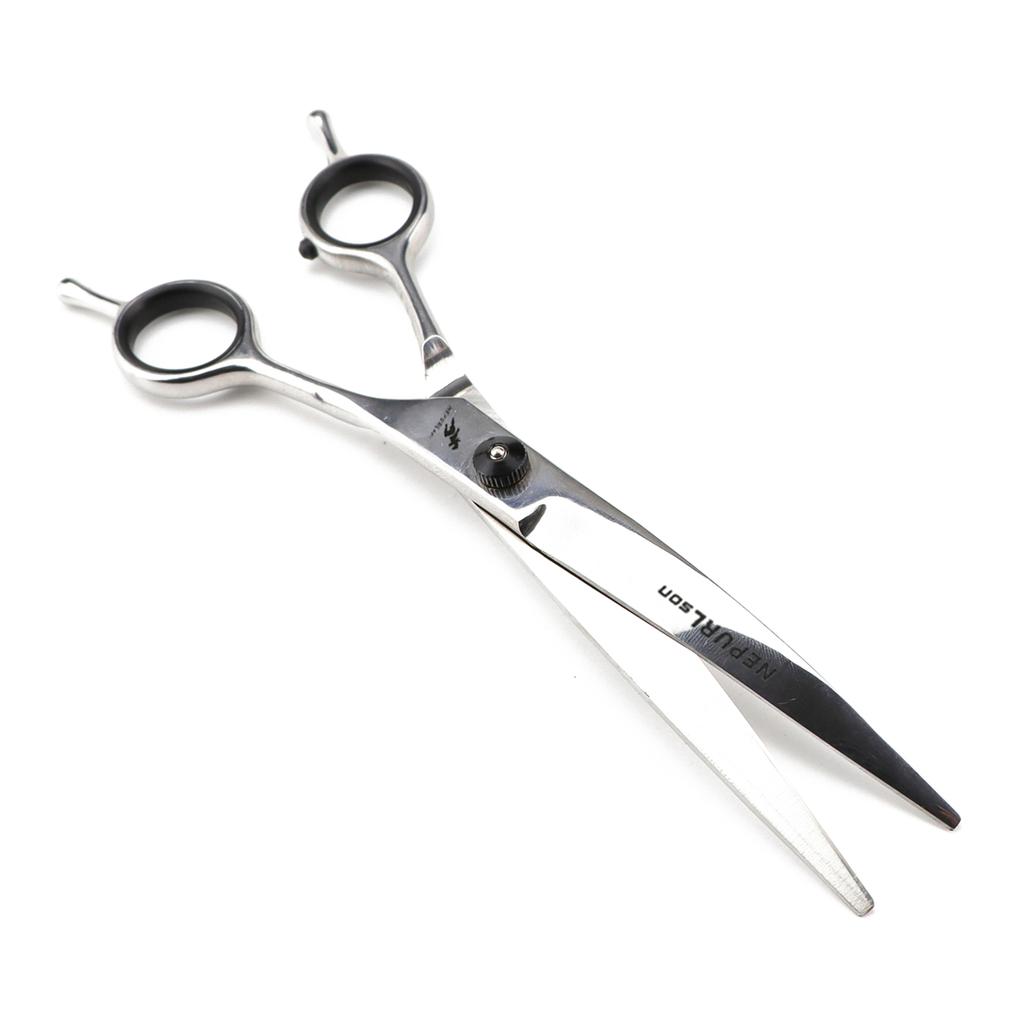 Hunde-Pflegescheren Japan Edelstahl Ausdünnscheren Abwärts gebogene Scheren Haustierscheren Gebogene Scheren Aufhellungsscheren Dropshipping