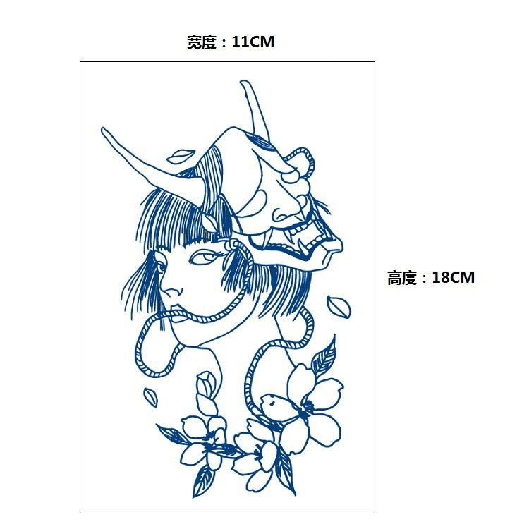 Semipermanent Herbal Tattoo Xinyao Antirubbing Sticker Gradual Change Internet Celebrity Waterproof For 15 Days Without Fading Sticker