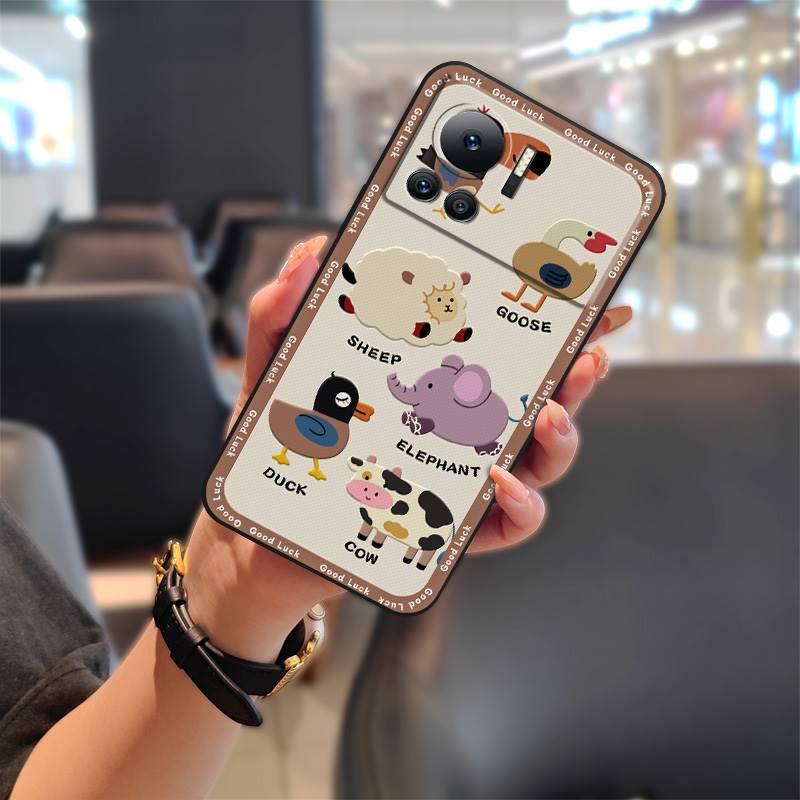 Anti-knock Shockproof Phone Case For Infinix Note12 VIP/X672 Cover Cartoon Cute Fashion Design Silicone Soft Case TPU