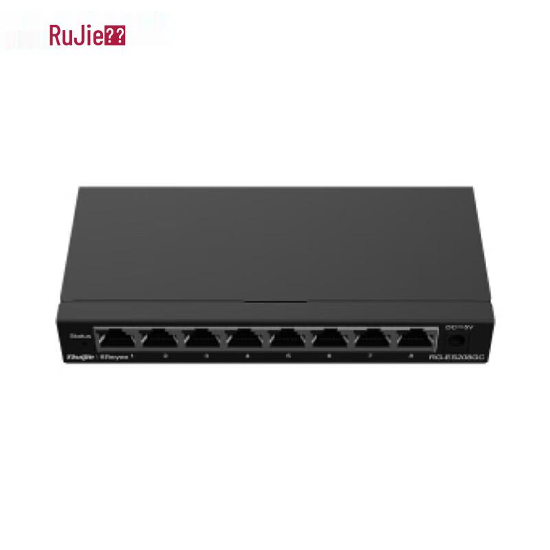 

Ruijie RG-ES208GC 8-Port Full Gigabit Managed Switch