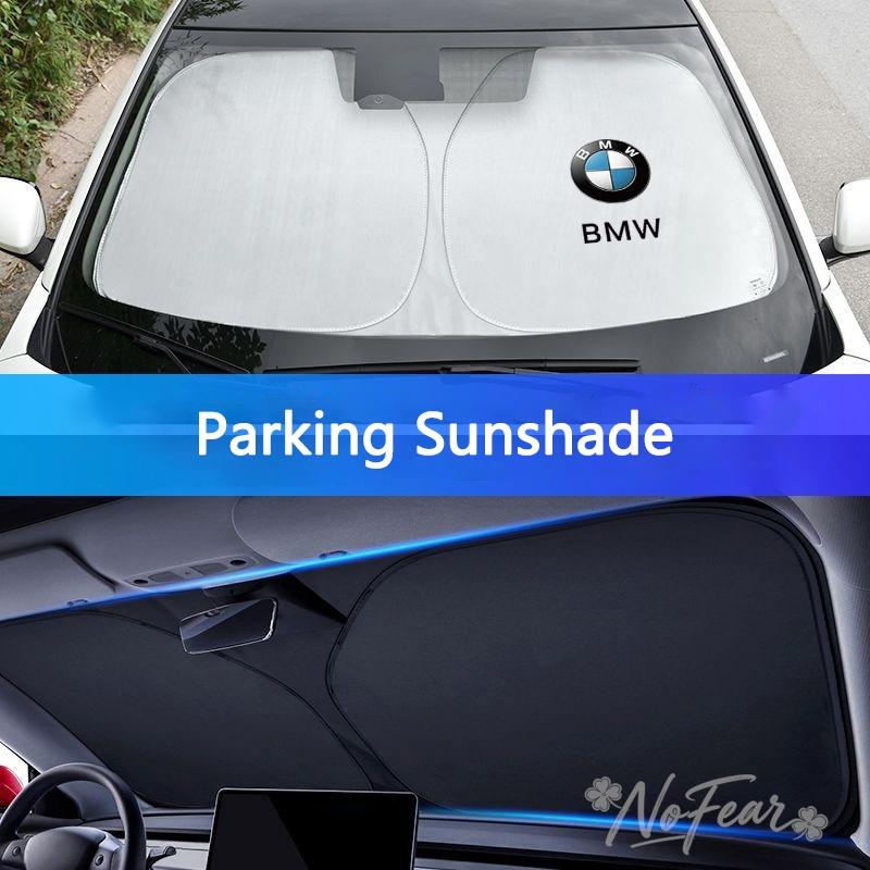 For BMW Car Front Window Sunshade Cover Sun Shade Windshield Visor Windscreen Folding Auto UV Protection Styling Car stickers DL7