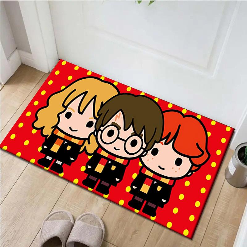 

1pc Office Carpet Chair Mats Harry Potter Chibi Characters Perfect for Office Chairs, Living Rooms, Or Bedrooms,Polyester Carpet.HDT040 60cm by 90cm