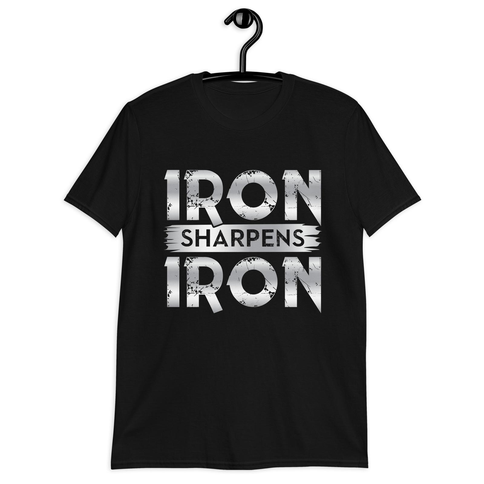 Iron Sharpens Iron Shirt Iron Sharpens Iron Apparel God S разноцветный