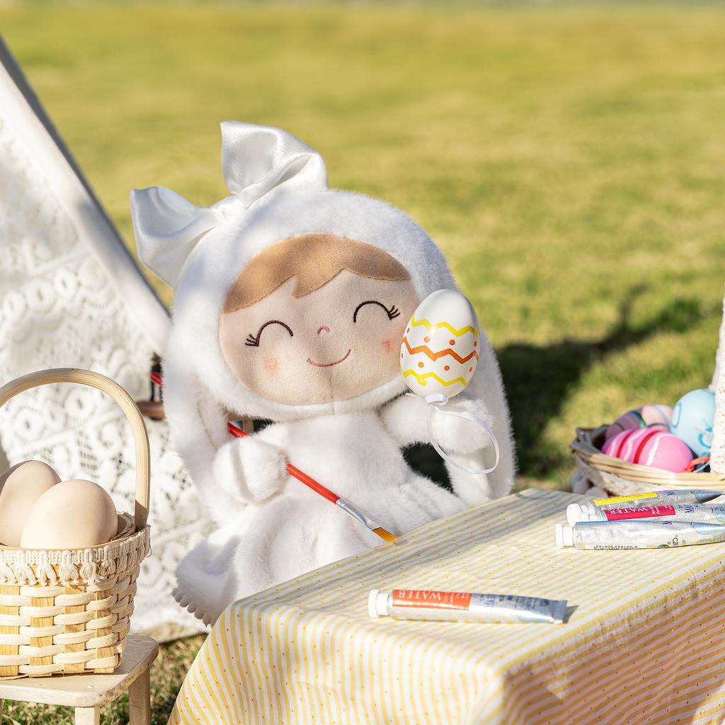 Plush Doll Rabbit Doll New Snow Rabbit Series Toy Baby Shower Gifts