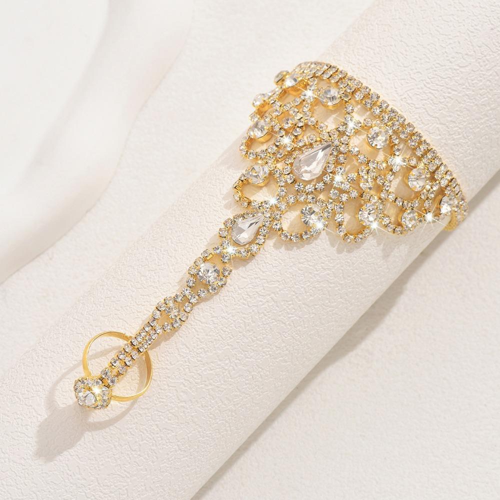 Fashion Daily Versatile Hand Chain Temperament Women'S Bracelet Ring Gift