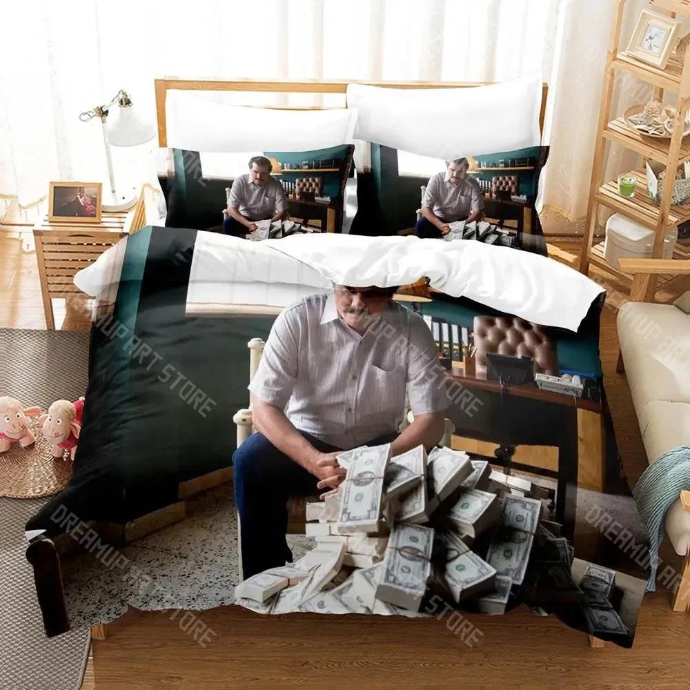 3D Print Narcos Bedding Set Single Twin Full Queen King Size Bed Set Adult Kid Bedroom Duvetcover Sets