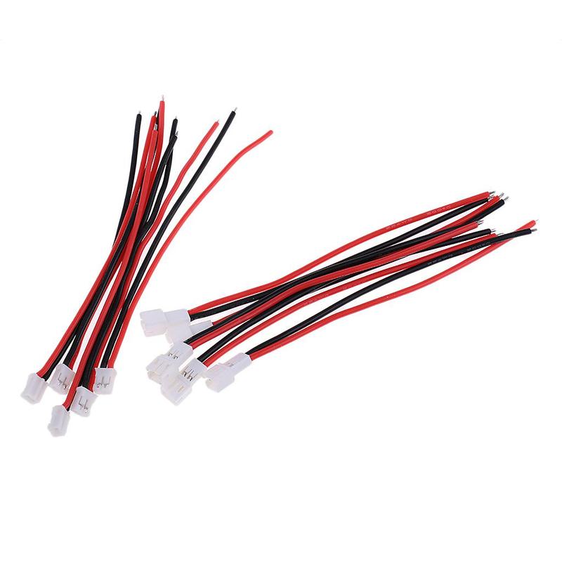 10Pcs JST-PH 2.0 Male Female Connector Cable 55mm for RC Batteries