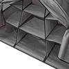 Camping Shoes Organizer 9 Shelf Classified Organization Large Capacity Foldable Portable Camping