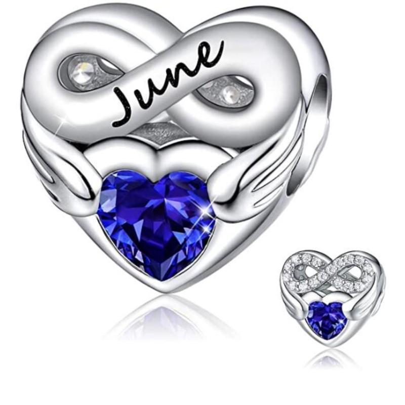 Fashionable copper de diciembre Charm Bead Charms for 3mm Branded Authentic Bracelets Do It Yourself Making Gift