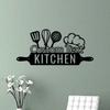 Custom Metal Kitchen Sign, Personalized Culinary Wall Art, Bespoke Cooking Space Nameplate, Kitchen Decor