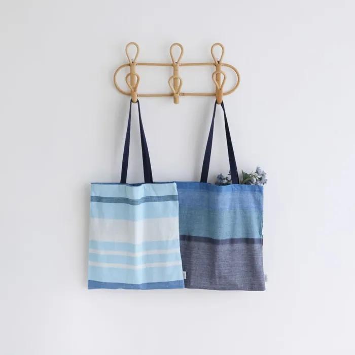 Eco bag, organic cotton, Ocean Tide