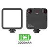 3000mAh Portable LED Video Light Portable Photography Camera 3000K-6000K Cold Shoe for DSLR Camera Camcorder Vlog