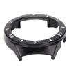 Protective Case for Huawei Watch GT 2E Watch Wristband Screen Protector Shell Bumper Frame(Black White )