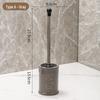 Nordic Ceramic Long Handle Toilet Brush – Elegant Design for Complete Cleaning