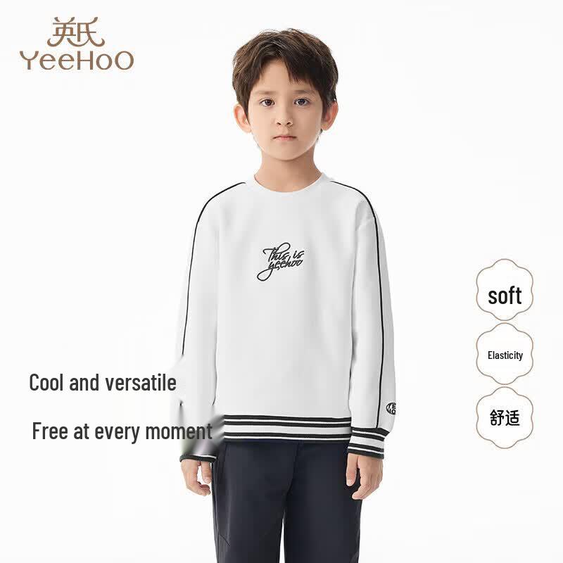 YEEHOO Boys' Casual Long-Sleeve Pullover Sweatshirt