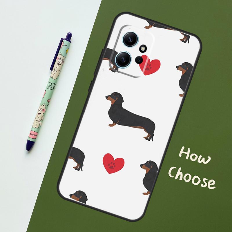 

Dachshund Dog Case For Xiaomi Redmi Note 14 10 11 12 13 15 Pro Plus Cover For Redmi 15 15C 14C 12C 10C 13C Redmi 10