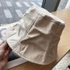 Vintage Corduroy Fisherman Hat With Wrinkled Design For Casual Spring And Fall Wear