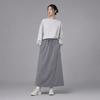 adidas FOS WV Solid Color Elastic Waist Drawstring Casual Long Skirt Women Skirts KW5720