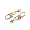 10Pcs/lot Colorful Key Chains Alloy Snap Lobster Clasp Hooks for DIY Key Chain Bag Pendants Fashion Jewelry Keychain Accessories